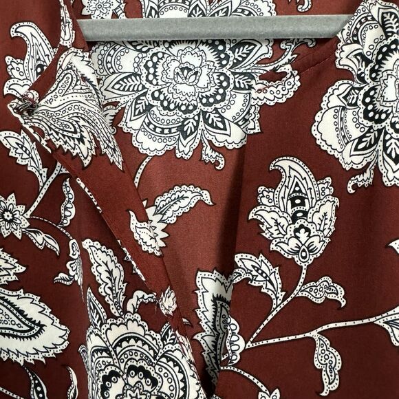 Scotch and Soda Womens M Hip Hop Voila Short Sleeve Mixed Print Mini Dress - Picture 10 of 16